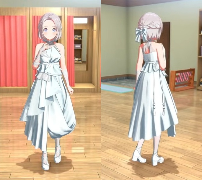 リーリヤの衣装と髪型