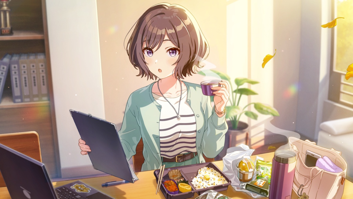 食欲の秋なんですのイラスト