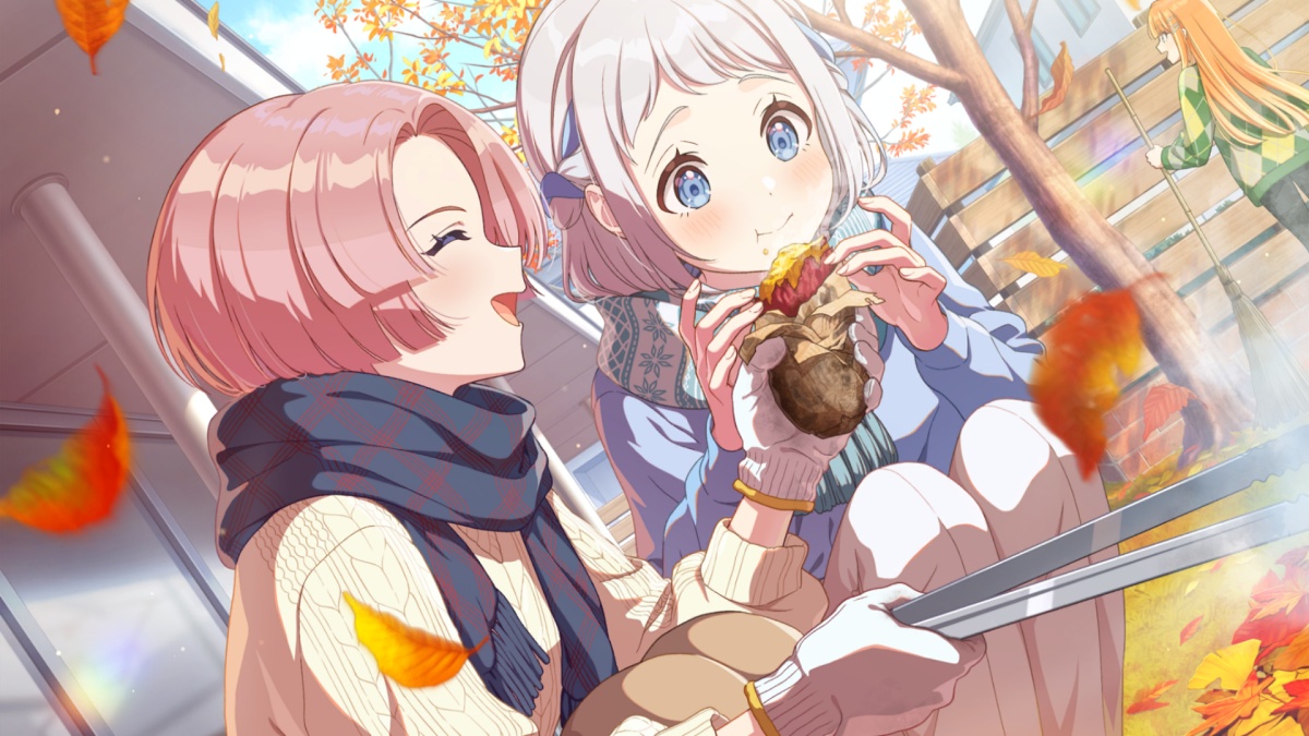 そろそろ焼けたかな？のイラスト