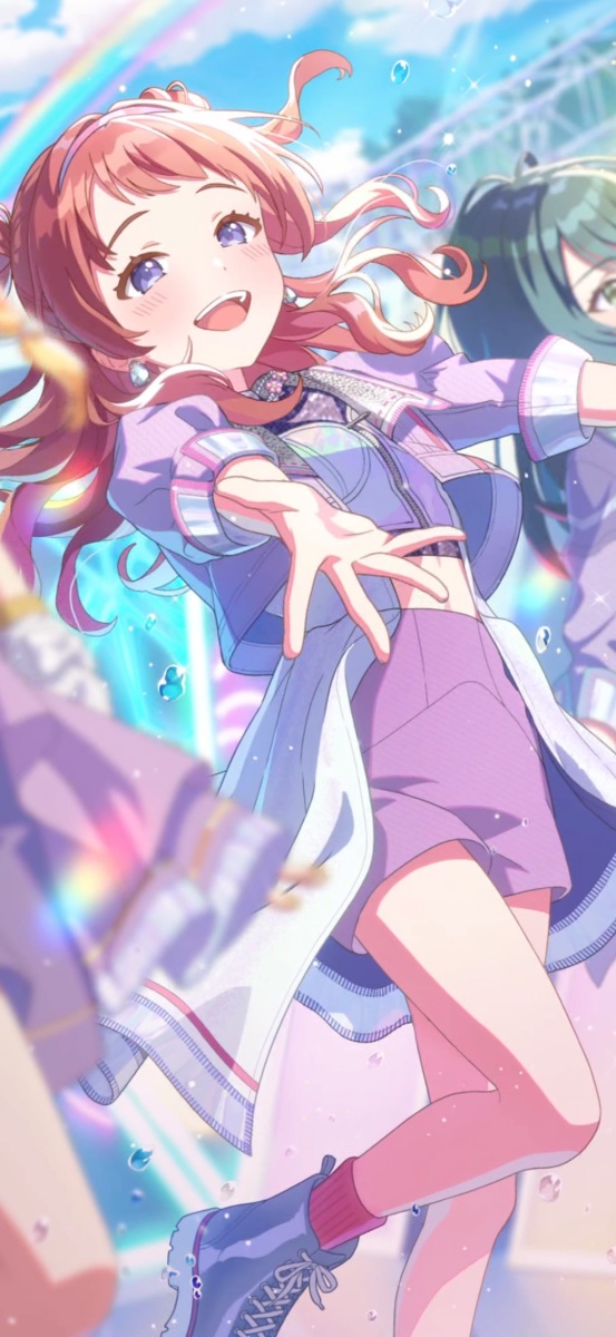 【雨上がりのアイリス】花海咲季のイラスト