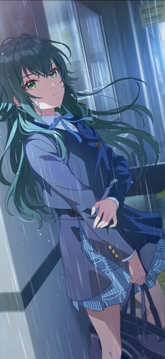 【雨上がりのアイリス】月村手毬のイラスト