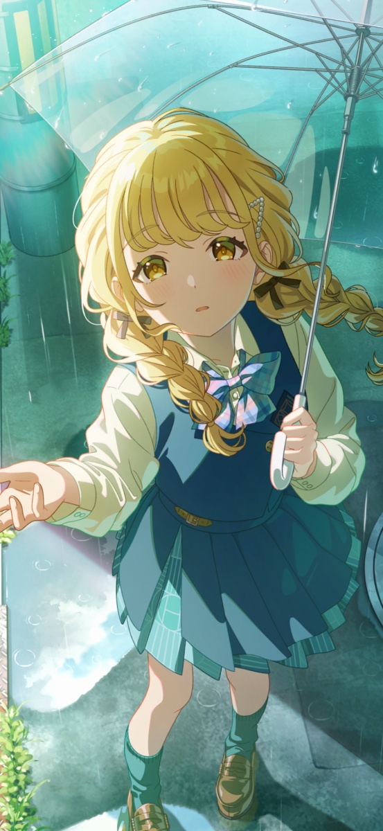 【雨上がりのアイリス】藤田ことねのイラスト
