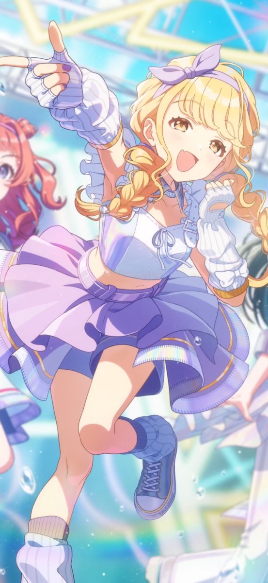 【雨上がりのアイリス】藤田ことねのイラスト
