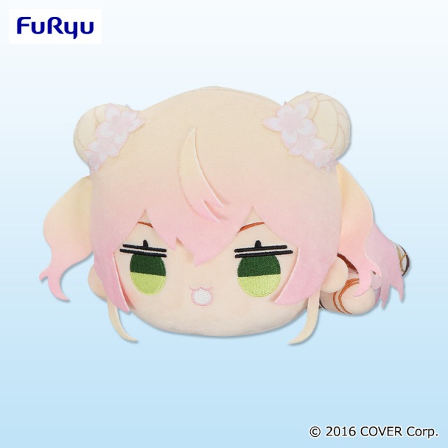 寝そべりぬいぐるみー桃鈴ねねー