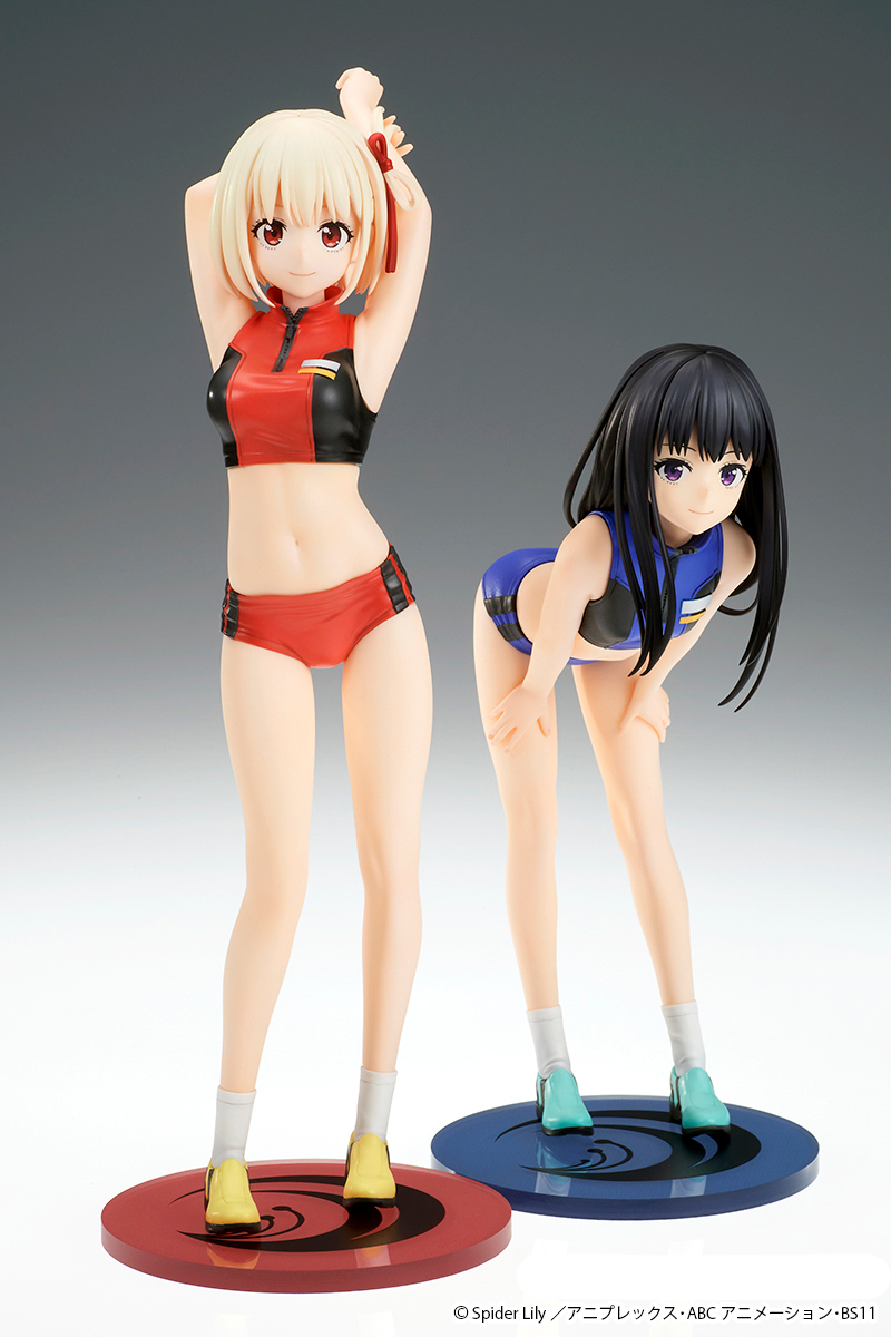 リコリス・リコイルトレーニングウェアフィギュアの画像