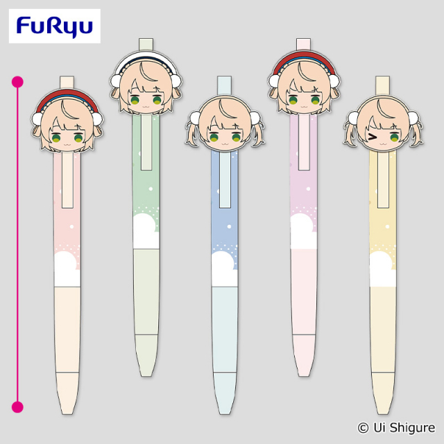 しぐれうい ラバーマスコット付きボールペンのプライズ画像