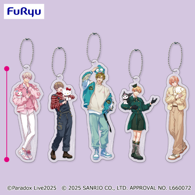Paradox Live × Sanrio characters アクリルキーホルダーのプライズ画像
