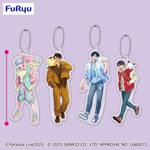 Paradox Live × Sanrio characters アクリルキーホルダーのプライズ画像