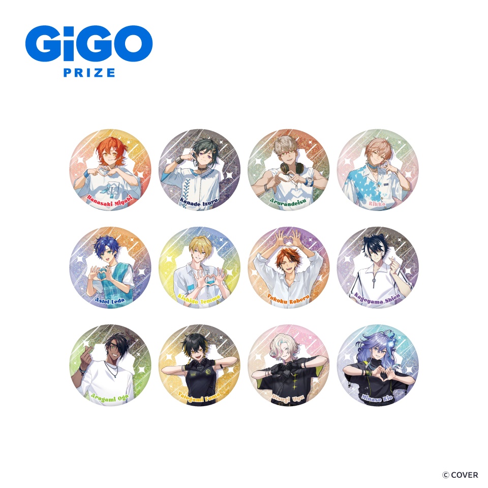 ホロスターズ ホログラム缶バッジ~GiGO限定~の画像