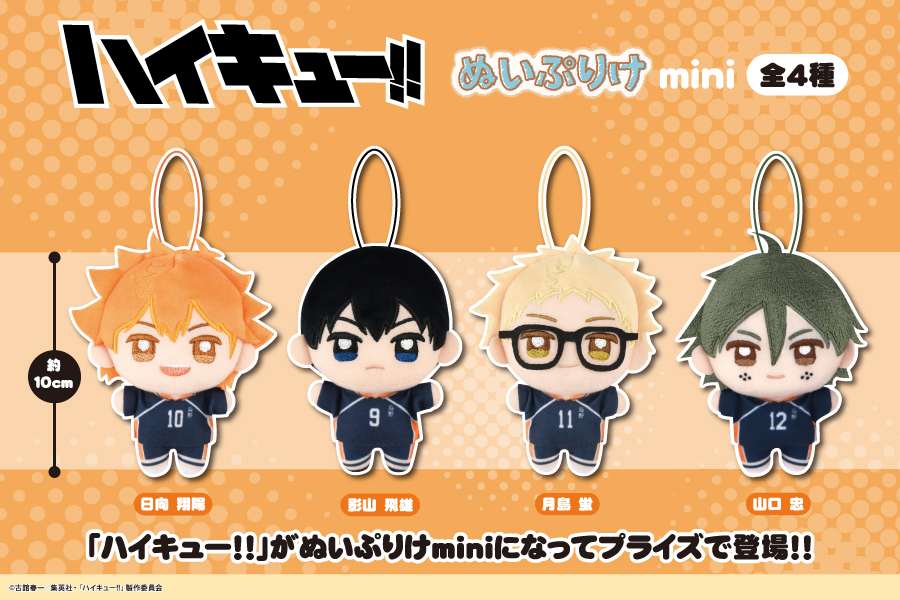 ハイキュー!! ぬいぷりけminiのプライズ画像