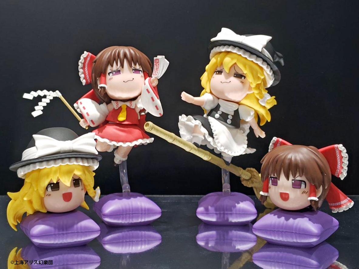東方Project ゆっくり風デフォルメフィギュアのプライズ画像