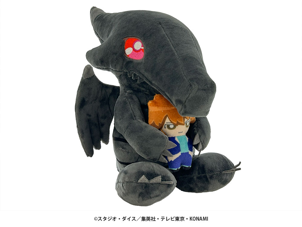 アニメ「遊☆戯☆王」シリーズ お抱えぬいぐるみ 真紅眼の黒竜（レッドアイズ・ブラックドラゴン）のプライズ画像