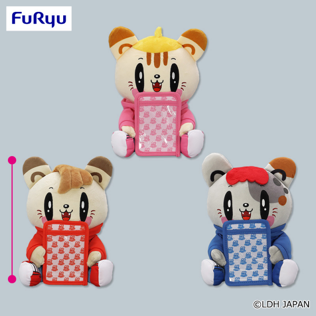 ジェ猫 カードケース付きBIGぬいぐるみ①のプライズ画像