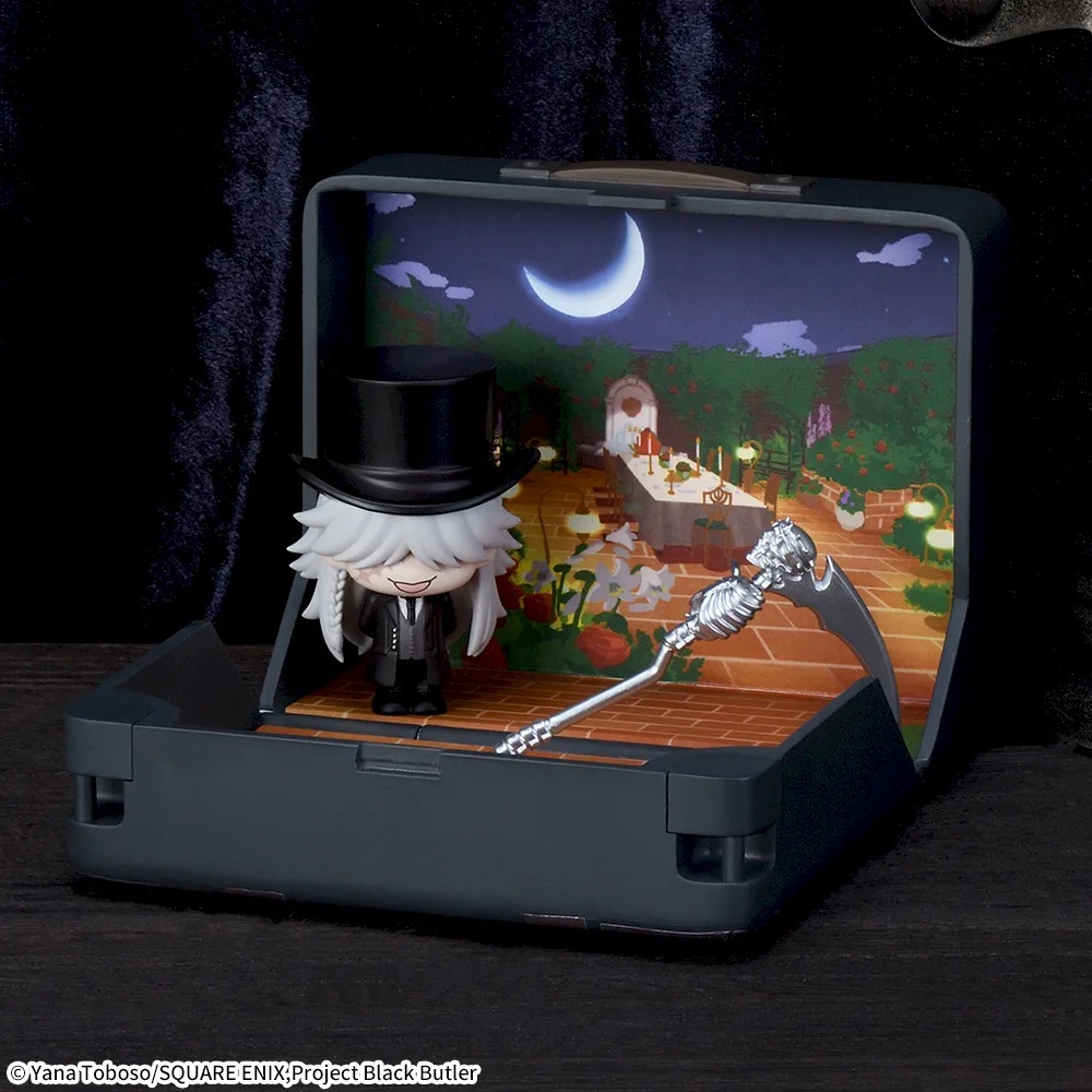 アニメ「黒執事 -寄宿学校編-」 Petite World Memories ミニフィギュア “葬儀屋(アンダーテイカー)”のプライズ画像