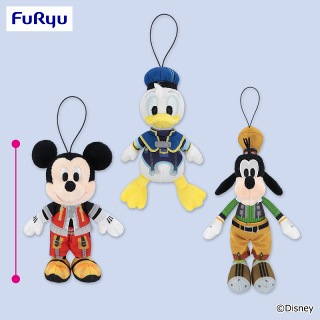 キングダム ハーツ マスコット~王様・ドナルドダック・グーフィー~のプライズ画像