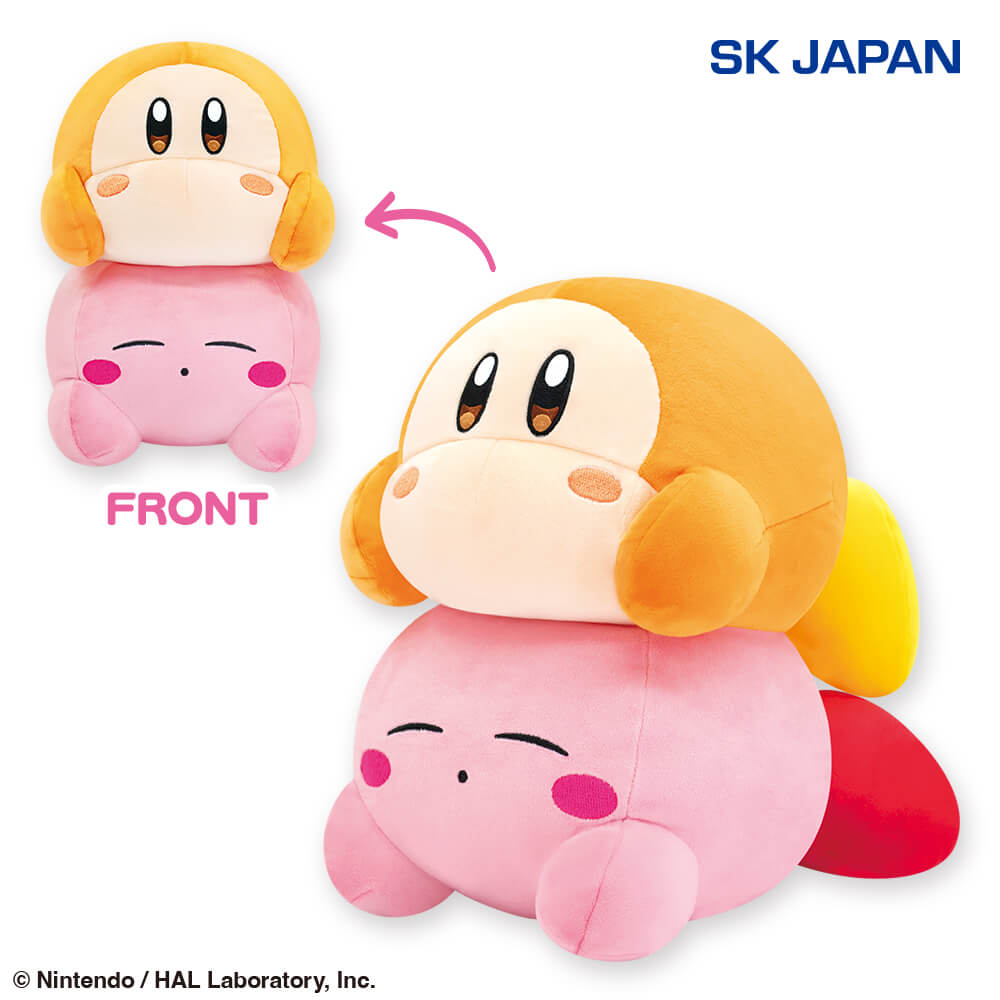 星のカービィ カービィ play with ワドルディ “あきれかえるほど…” BIGぬいぐるみのプライズ画像