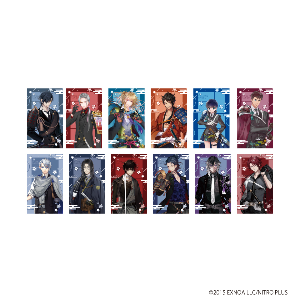 刀剣乱舞ONLINE イラストカード Eグループの画像