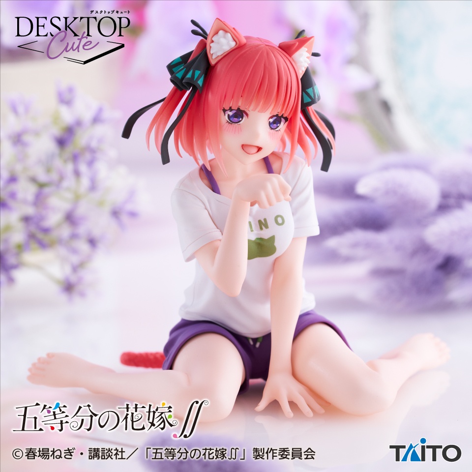 五等分の花嫁∬ Desktop Cute フィギュア 中野二乃～描き下ろしCat room wear ver.～の画像