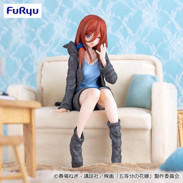 映画「五等分の花嫁」 ぬーどるストッパーフィギュアー中野三玖・くつろぎルームウェアver.ーの画像