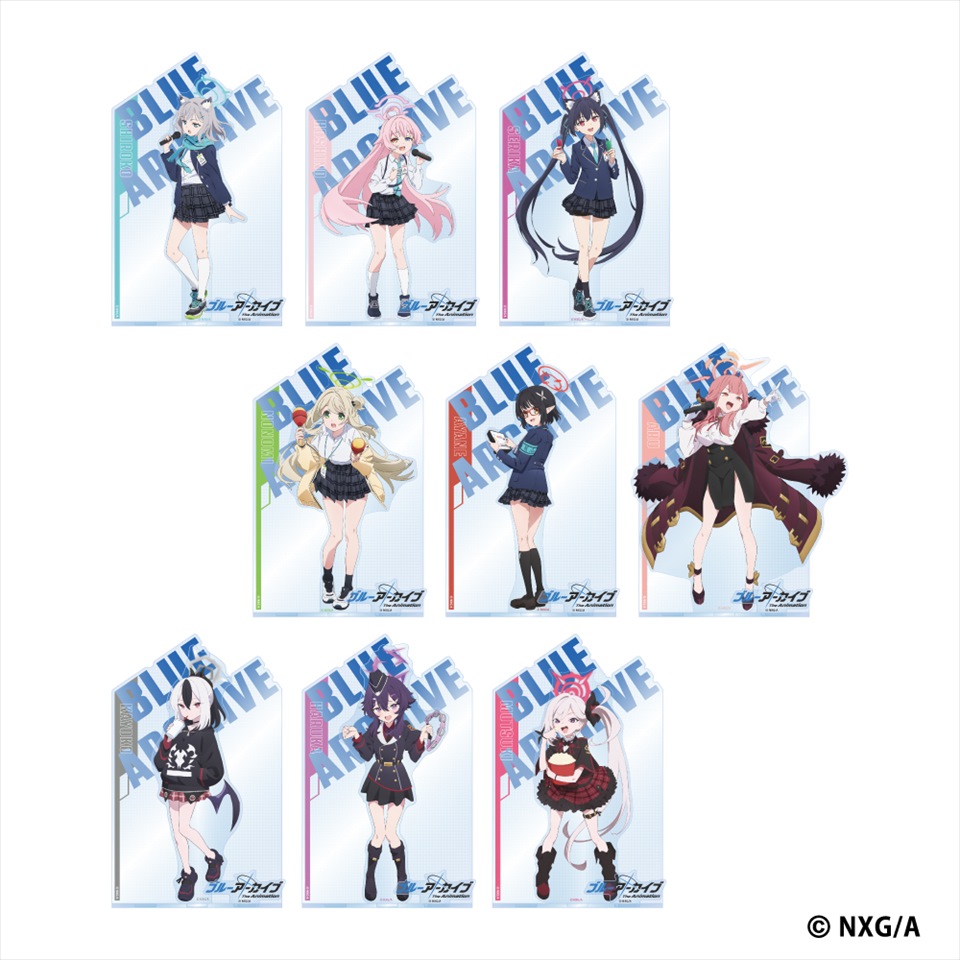 ブルーアーカイブ The Animation ビッグジオラマアクリルフィギュア ～GiGO限定～の画像