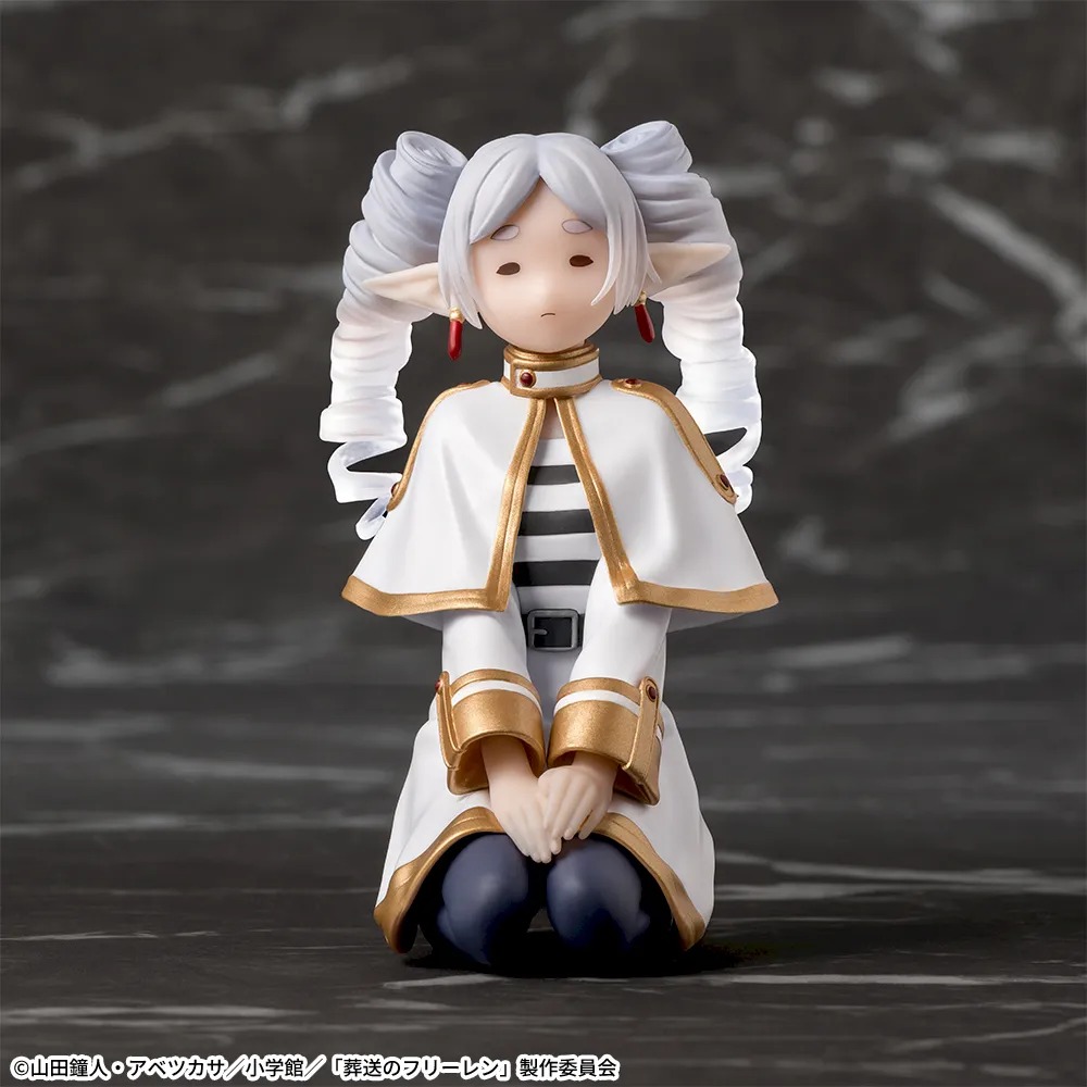 葬送のフリーレン ちょこのせ プレミアムフィギュア“フリーレン”～縦ロールになっちゃった～(クリアVer.）の画像