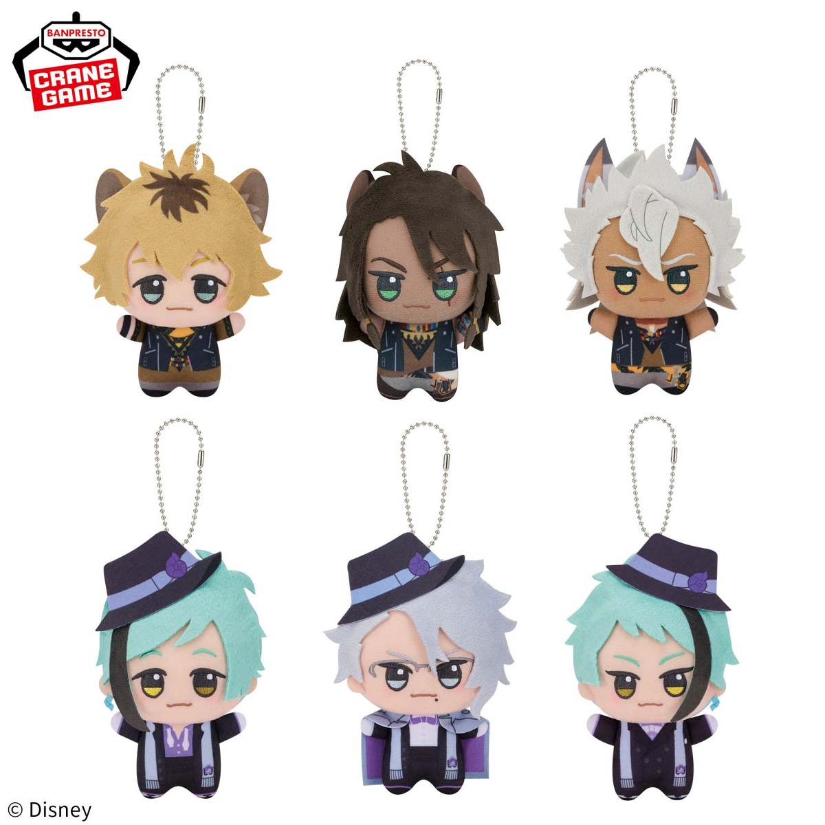 ディズニーツイステッドワンダーランド ちびぐるみ~寮服ver.~vol.2の画像