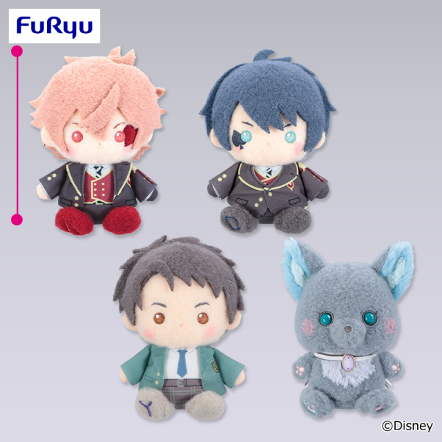 ディズニー ツイステッドワンダーランド ザ アニメーション ミルキーボア ぬいぐるみ~エース・デュース・雄剣・グリム~の画像