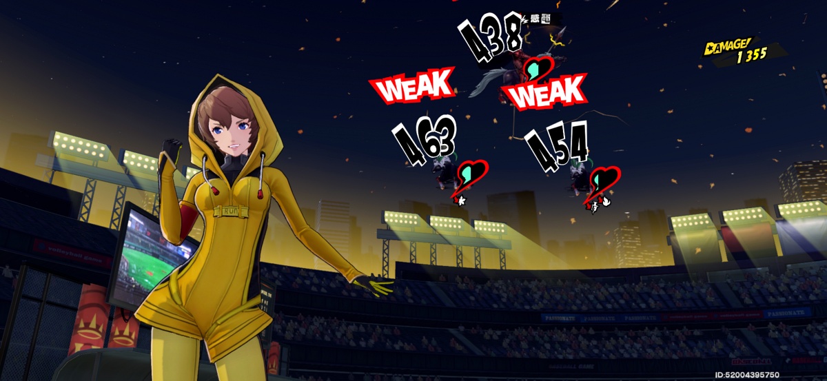 P5Xのバトル画像
