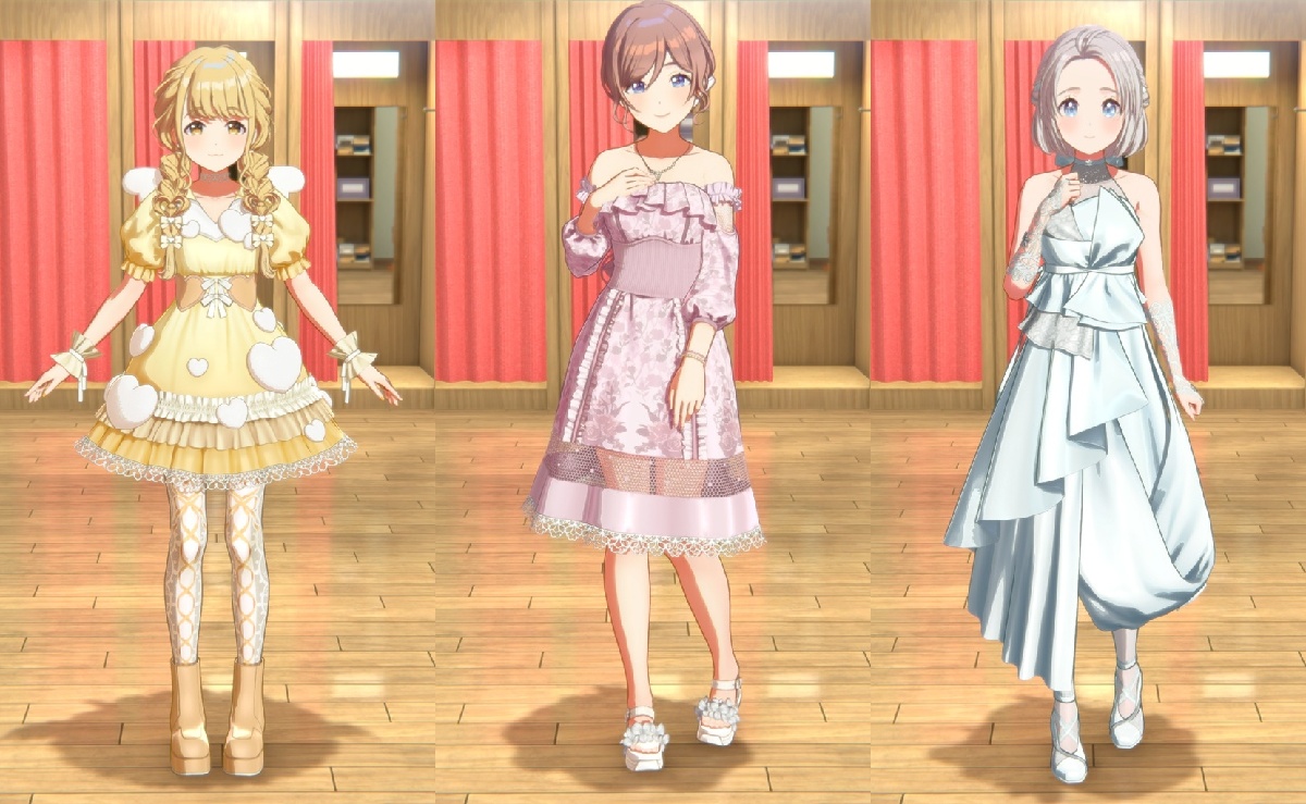 STEP3の衣装と髪型